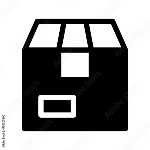 Parcel Icon Vector Symbol Design Illustration