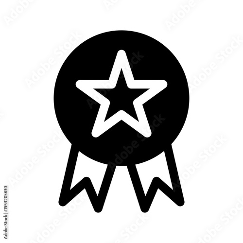 Medal Icon Vector Symbol Design Illustration