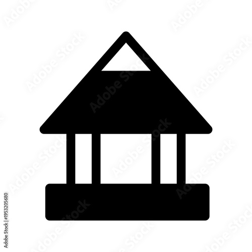 Government Icon Vector Symbol Design Illustration