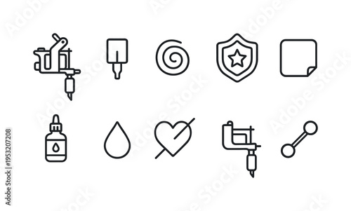 Tattooing Tools And Symbols