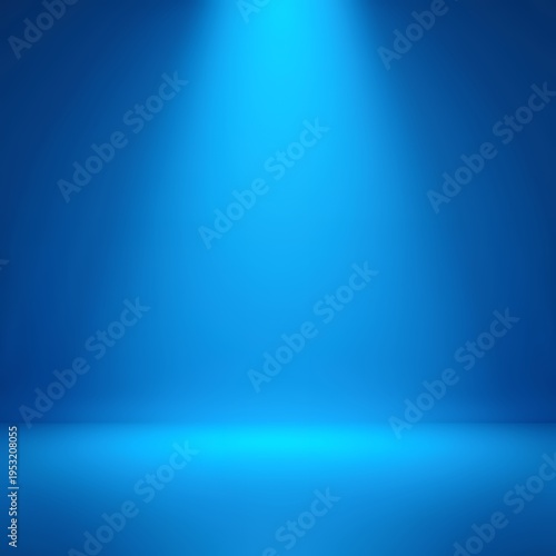 Empty blue room with gradient blue background and blue abstract effect background christmas valentine s day new year concept studio backdrop backdrop studio background light floor empty abstract wall 