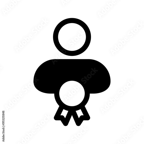 Leadership Icon Vector Symbol Design Illustration