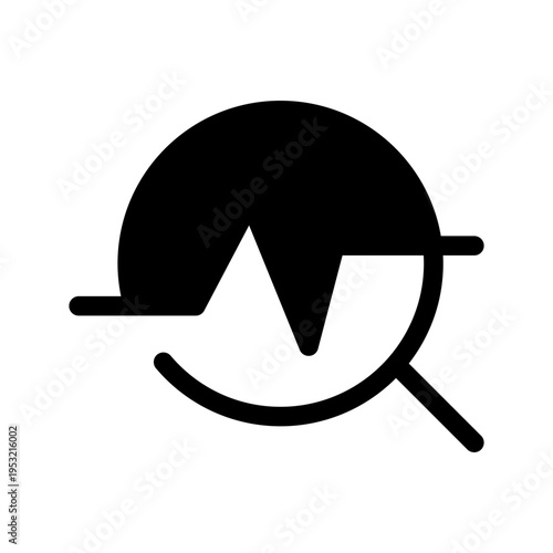 Analysis Icon Vector Symbol Design Illustration