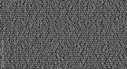 Vector illustration of a dense monochrome grain pattern resembling digital noise or big data particles for science and crypto tech.