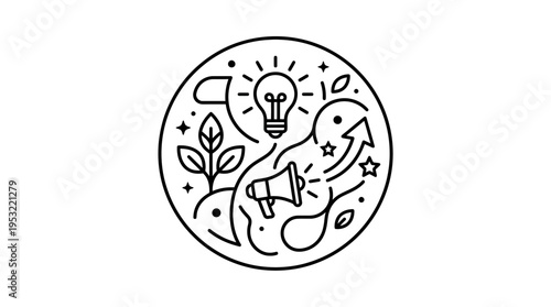 Circle Concept Design Innovation Growth Marketing  Ideas