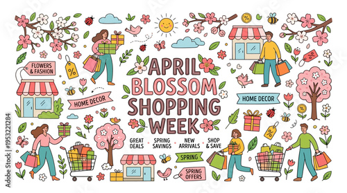 April Blossom Shopping Week Promotion