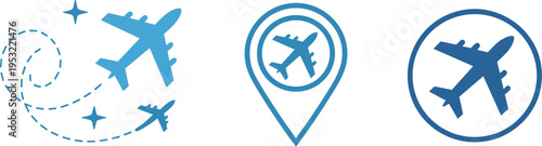 Abstract blue wave background with hand drawn flowing lines forming a modern vector style design suitable for icons symbols and digital branding