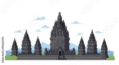 Prambanan Temple - A Majestic Hindu Architectural Marvel in Indonesia.