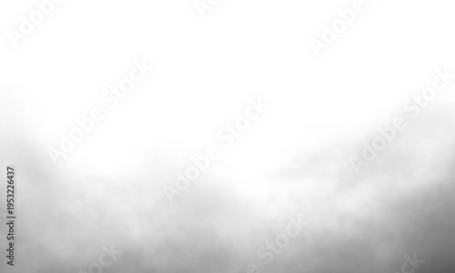 Dark fog or smoke effect isolated on transparent white background. Steam explosion special effect. Steam, fog, smoke texture PNG. Design element