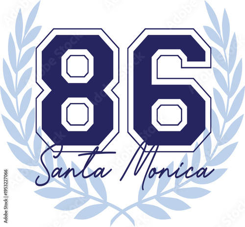 wreaf college leafy athletics emblem Varsity baseball usa college basketball Chicago Colorado Emblem t-shirt design Slogan Logo Graphic Vector. Tee shirt apparel print  University Badge style. Vector 