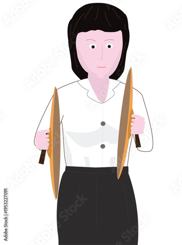 楽器を演奏しているミュージシャン。