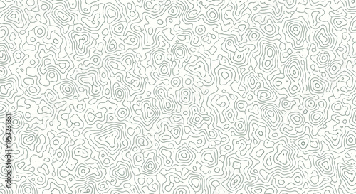 A minimalist vector graphic illustration of abstract squiggly lines on a white background