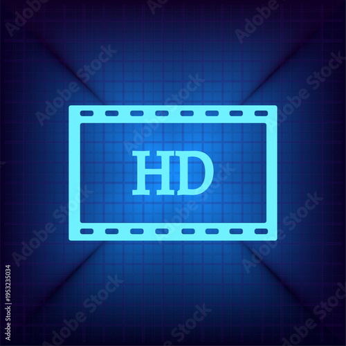 Vector illustration on a blue background