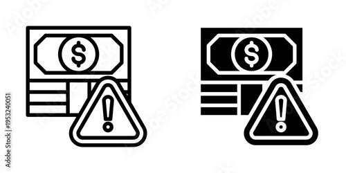 Crisis icon, element icon for design branding, print, and digital media