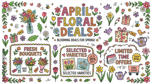 April Floral Deals Springtime Blooms and Offers