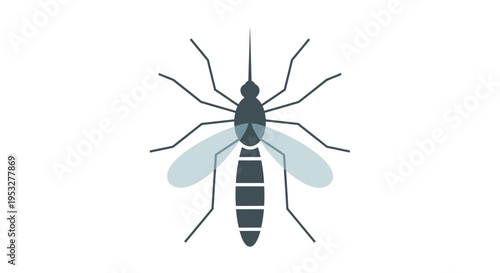 Mosquito target icon symbolizing pest control and disease prevention efforts