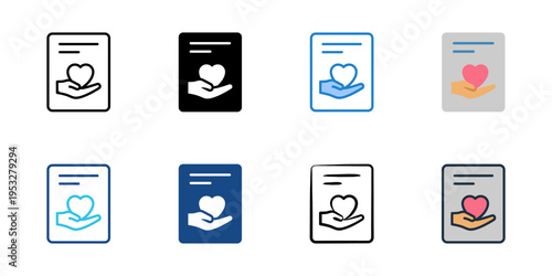 Wallpaper Mural Thank you card icons set multiple style collection. Editable stroke 
 Torontodigital.ca