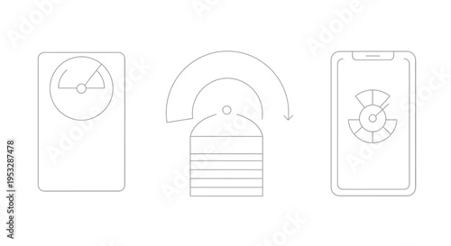 smart home device control showing adjustment of a smart light through a mobile app interface illustrating modern automation