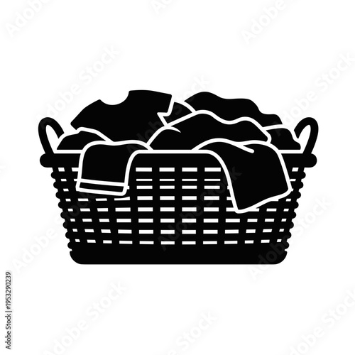 shopping basket isolated on white