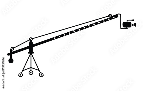 A modern outdoor exercise bar installed on a concrete foundation in a park setting isolated on white background, Vector, illustration