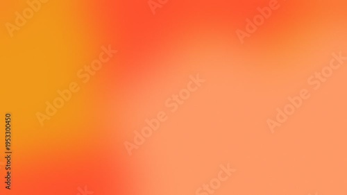 Sunset Red, Vibrant Orange and Warm Peach 16:9 landscape seamless loop gradient mesh video background