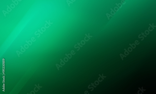 green stripes lines blurred with soft gradient abstract background