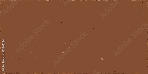 A textured solid brown background with subtle speckles and variations