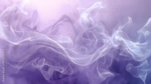 Ethereal Violet Whisps: A Dreamlike Symphony of Swirling Mist and Lavender Light