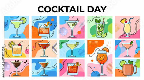 Cocktail Day - Assorted Drinks Collection