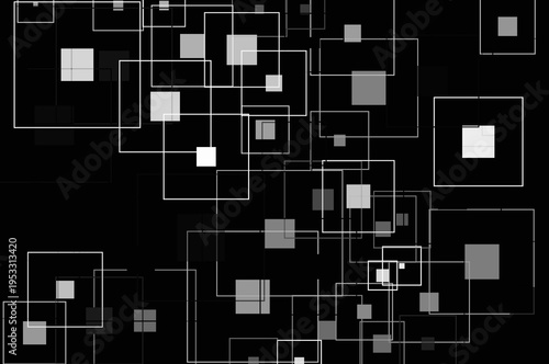 squares background, abstract pattern illustration