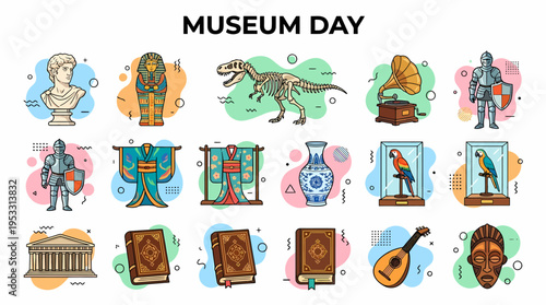 Museum Day - Collection of Exhibits and Artifacts