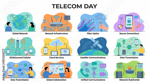 Telecom Day: Global Network, Fiber Optics, Cloud Services
