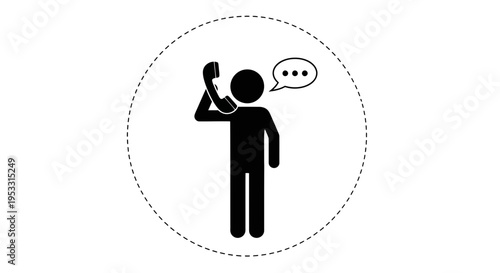 A person holding a phone and speaking.