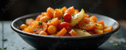 A close-up shot of a bowl overflowing with scraps of food, highlighting the desperation of begging for sustenance ,  donation,  poverty