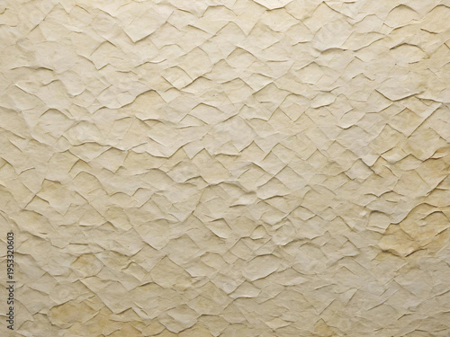 abstract background texture of crumpled brown paper with space for text