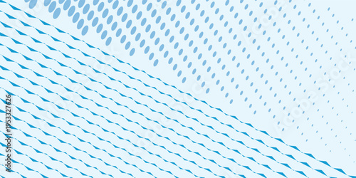 Modern abstract vector background with light blue stripes. Halftone dot pattern. Perfect for posters, flyers, websites, covers, banners, advertisements, etc.