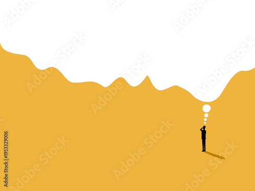 Business people are thinking big to achieve big dreams.