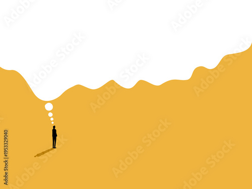 Self confident business people have big ideas