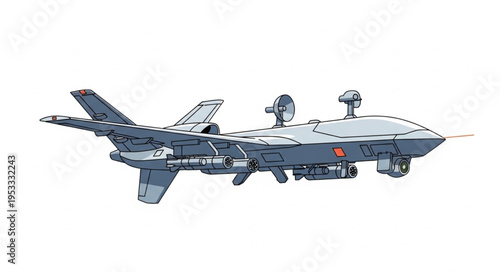 Futuristic jet fighter aircraft with advanced technology and sleek design, ready for flight.