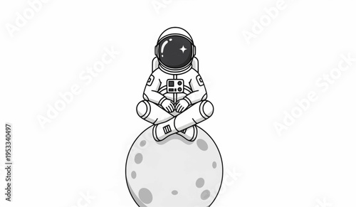 Astronaut on Sphere