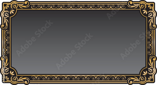 アンティーク　ビンテージ　フレーム飾り枠