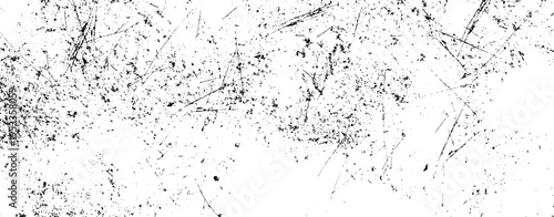 Old Worn Grunge Overlay Texture with Distressed Scratches and Glitch Effect. Vintage Rough Surface Background with Noise, Grain and Abstract Distortion Vector Illustration.