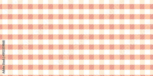 Red and cream striped pattern in circus style vector. Vintage carnival backdrop with vibrant vertical stripes, inspired by retro tent fabric. Seamless festive print for textiles and design