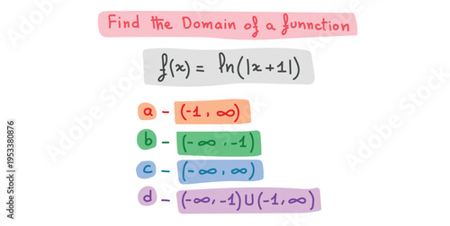 Find Domain of a Function with Choices