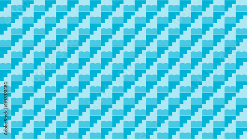 Abstract Blue Pixel Pattern Background vector background