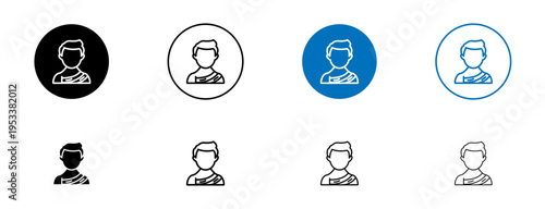 Hajj icons set. vector illustration
