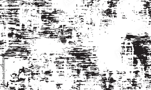 Black and White Distressed Grunge Texture Background
