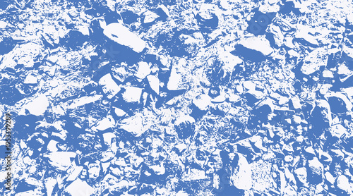 13-77. Beach surface texture vector image with stones of various sizes - illustration.