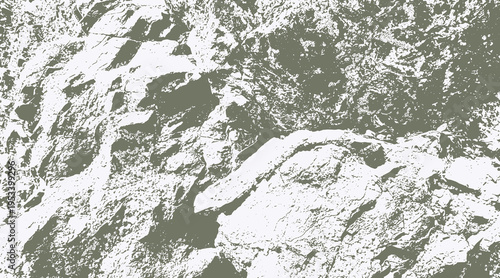 13-78. Surface texture vector image of beach rock with barnacles attached - illustration.