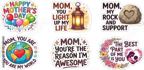 A heartwarming cartoon illustration of a diverse family embracing, surrounded by flowers and hearts, symbolizing unity and happiness